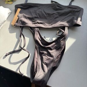 Skims black Bikini Set